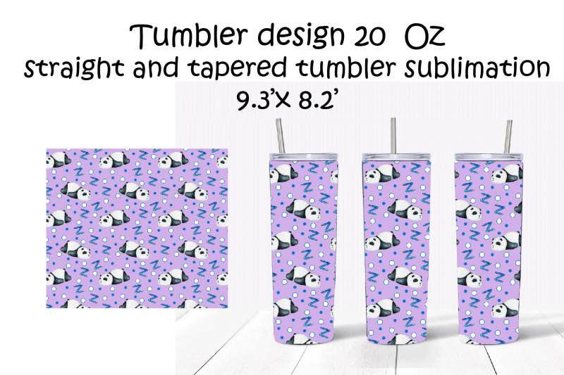 tumbler-design-20oz-sublimation-watercolor-cute-panda-purple