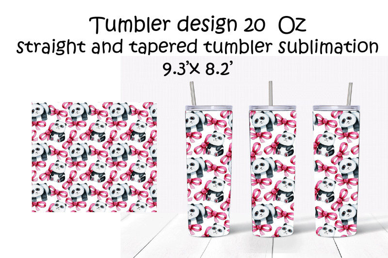 tumbler-design-20oz-sublimation-watercolor-cute-panda