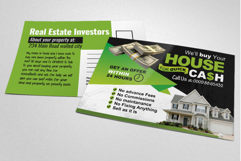 real-estate-investors-postcard-psd