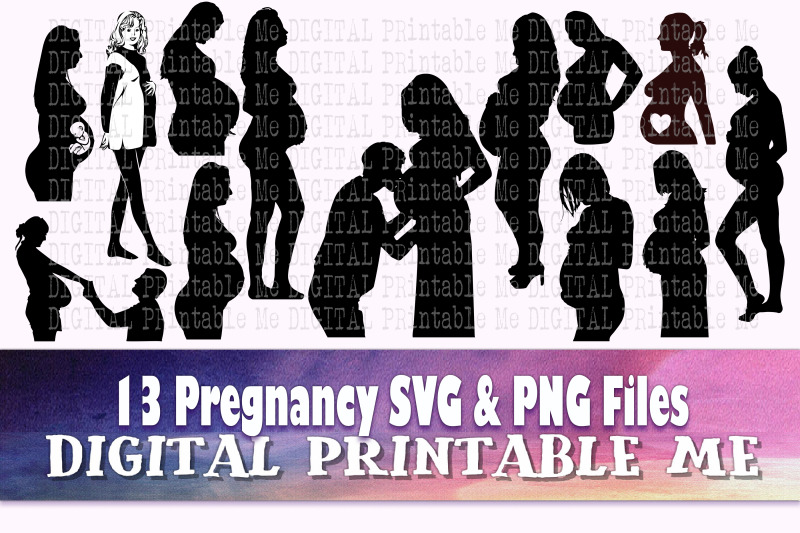 pregnancy-clip-art-svg-bundle-png-digital-silhouette-vector-subli