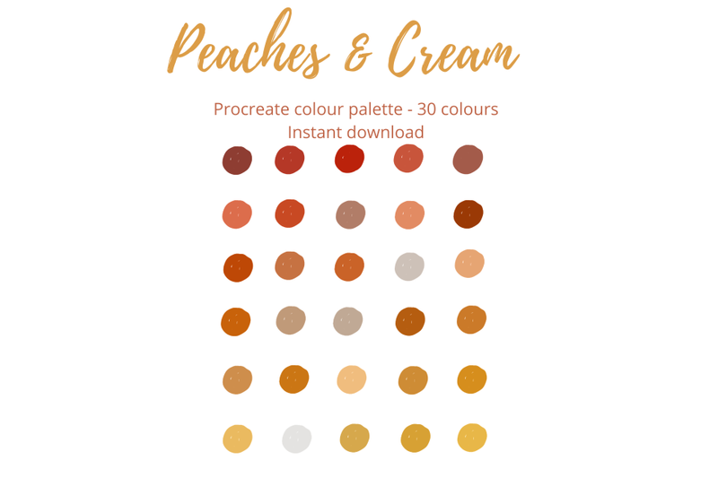 peaches-and-cream-lettering-brush-for-procreate-amp-palette