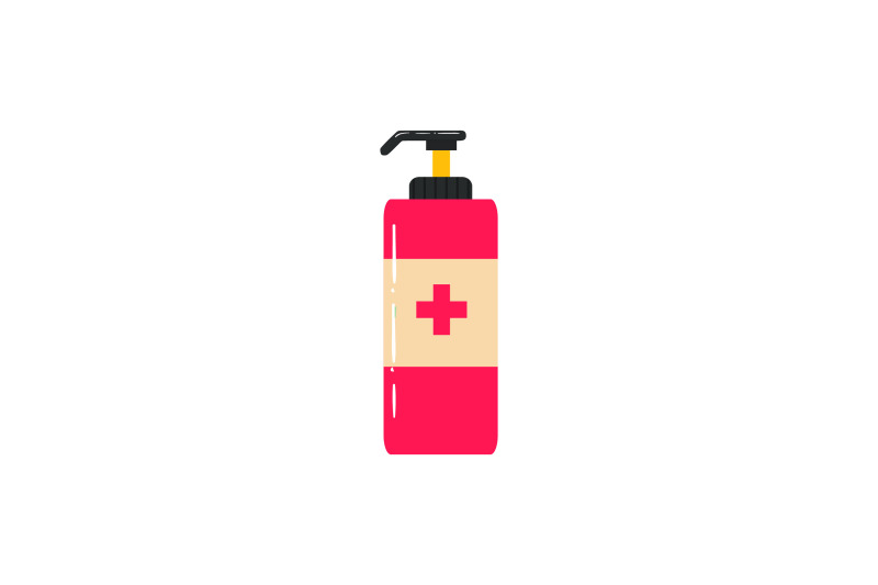 medical-icon-pink-hand-sanitizer