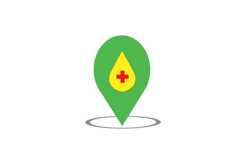 medical-icon-green-hospital-location