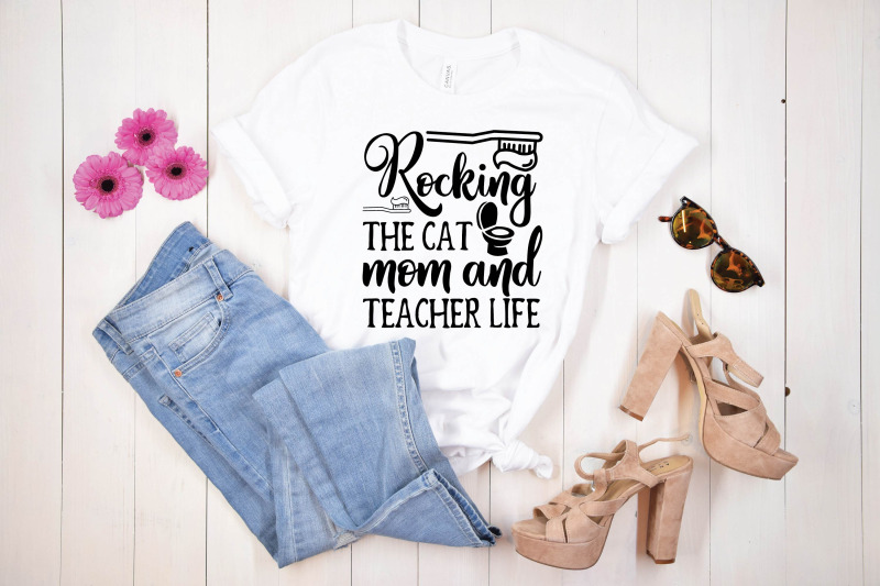 rocking-the-cat-mom-and-teacher-life-svg-design