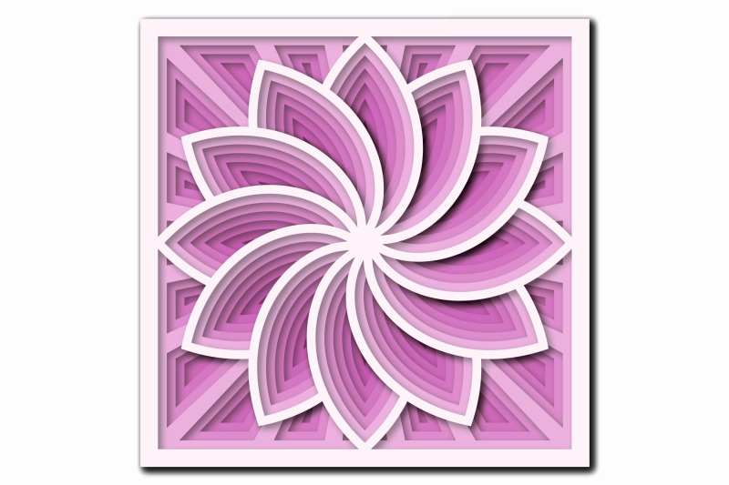 layered-mandala-svg-laser-cut-file-mandala-3d-flower