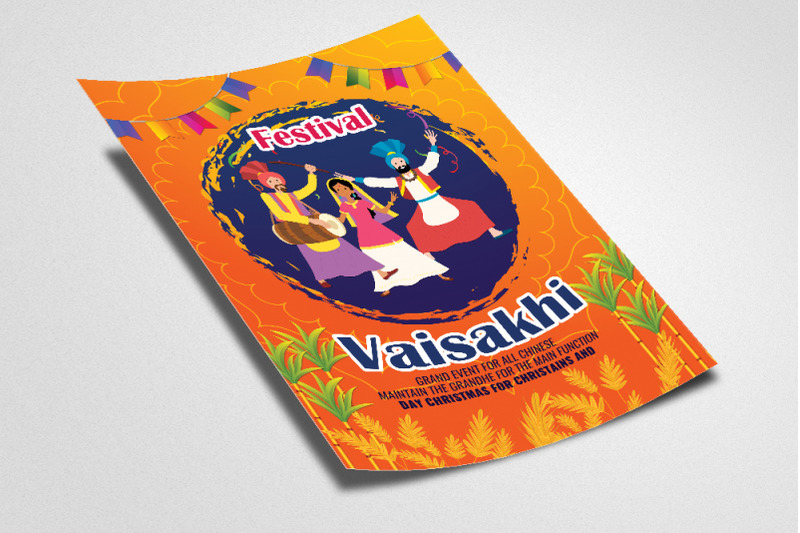 happy-baisakhi-indiain-flyer-template