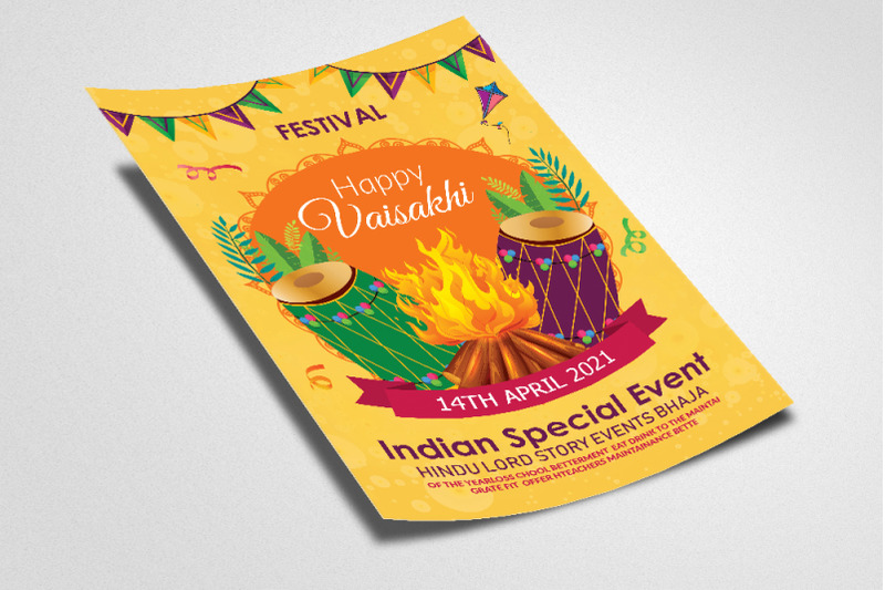 baisakhi-festival-flyer-poster-template