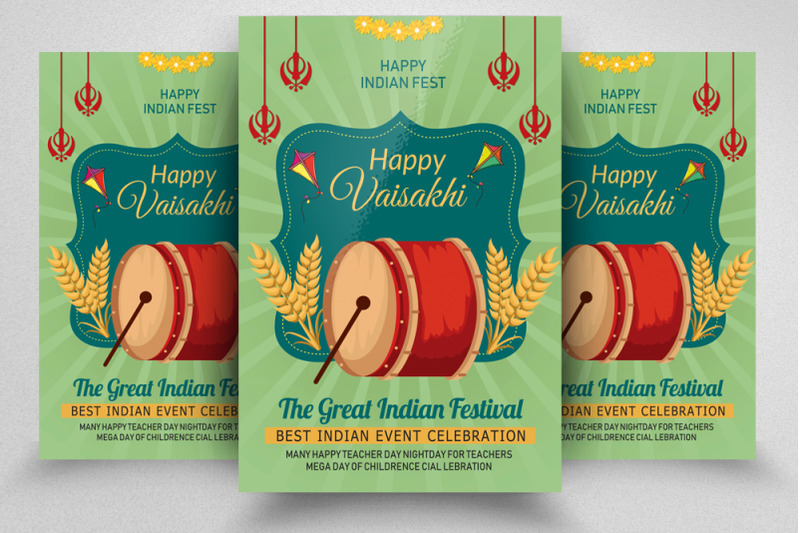 happy-baisakhi-indiain-event-flyer-psd