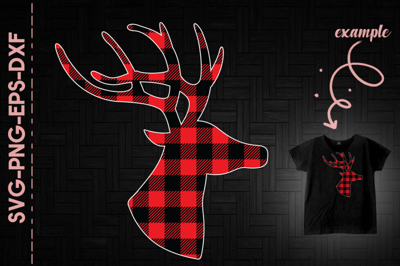 oh-deer-red-plaid-christmas-fun-decor