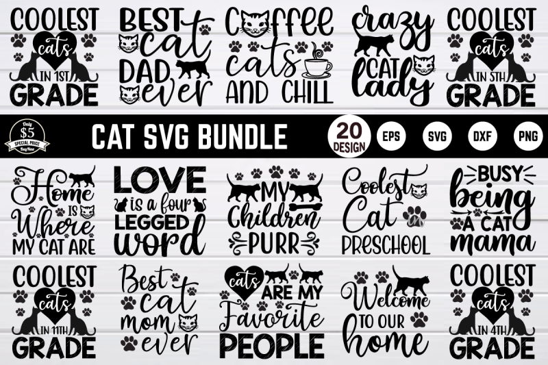 cat-svg-bundle