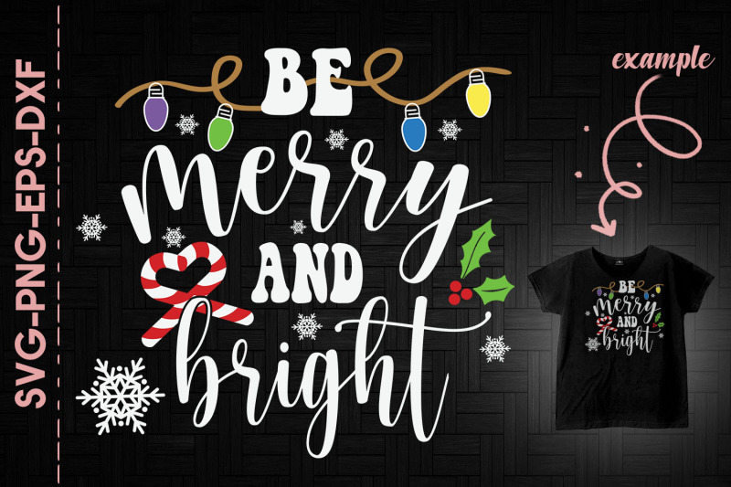 be-merry-and-bright-christmas-funny