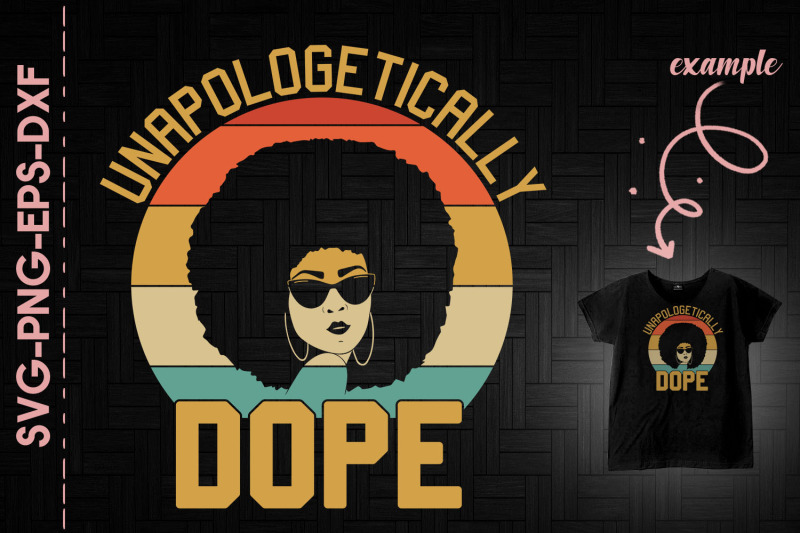 unapologetically-dope-black-woman-retro