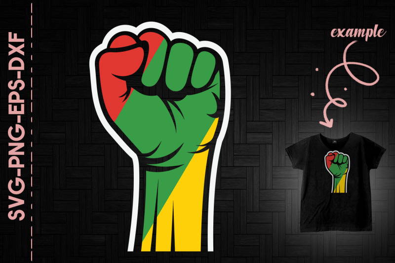 black-fist-africa-flag-black-live-matter