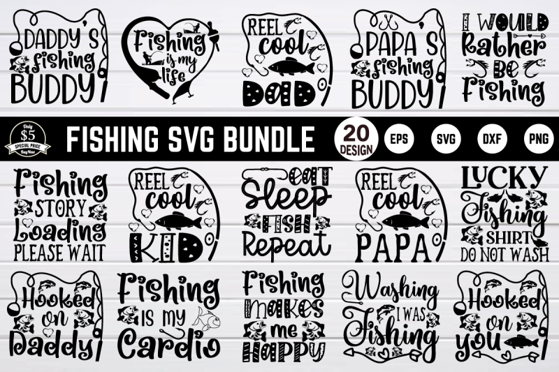 Free Free 244 Fishing Svg Bundle SVG PNG EPS DXF File