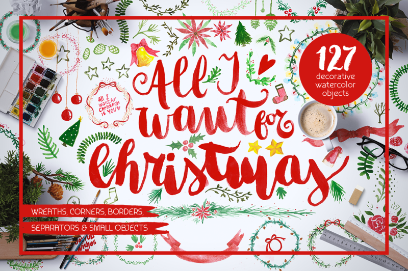 all-i-want-4-christmas-graphics-pack