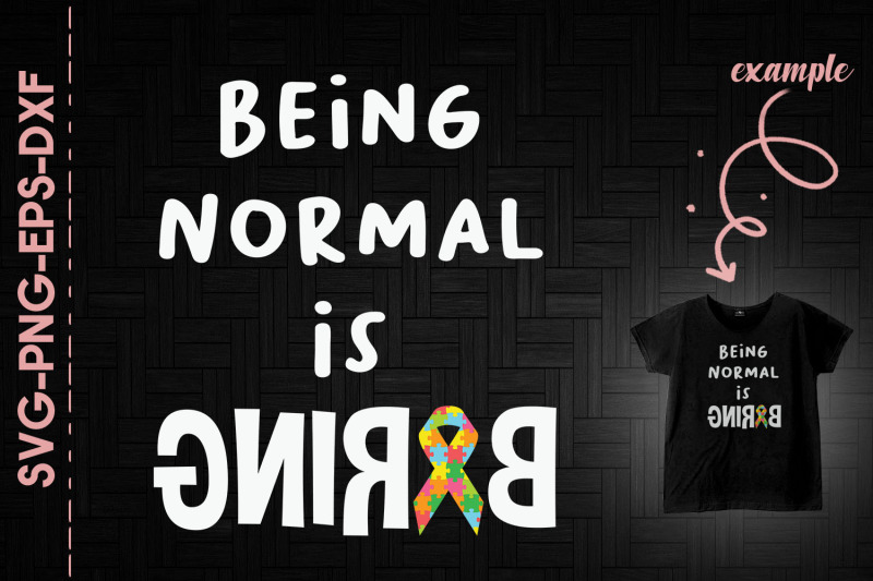 Normal Is Boring Support Autism for Cutting Machines