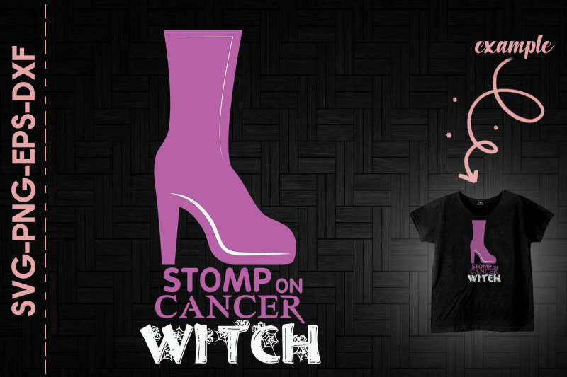 stomp-on-cancer-witch-breast-cancer