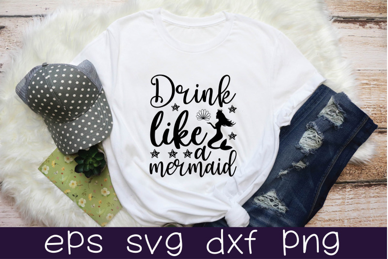 drink-like-a-mermaid-svg-design