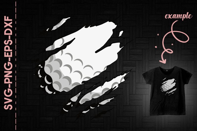 golf-ball-torn-grunge