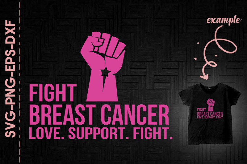 fight-breast-cancer-love-support-fight