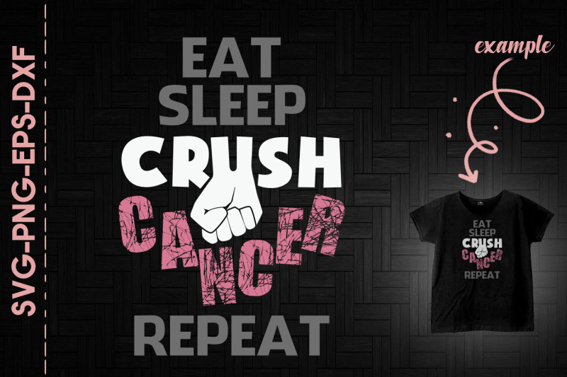 eat-sleep-crush-breast-cancer-repeat