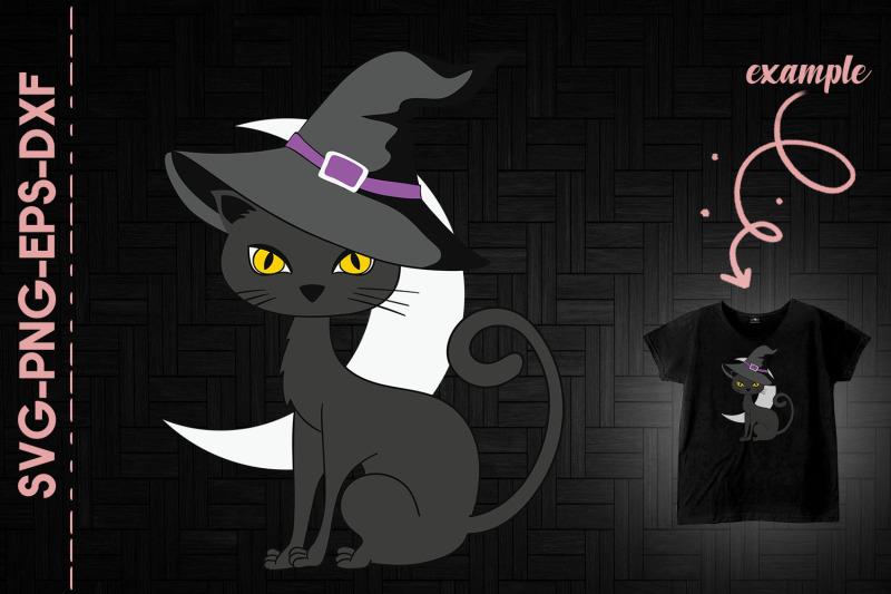 halloween-night-moon-witch-black-cat