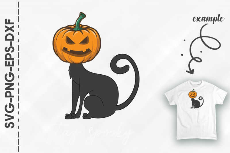 stay-spooky-funny-cat-pumpkin-halloween