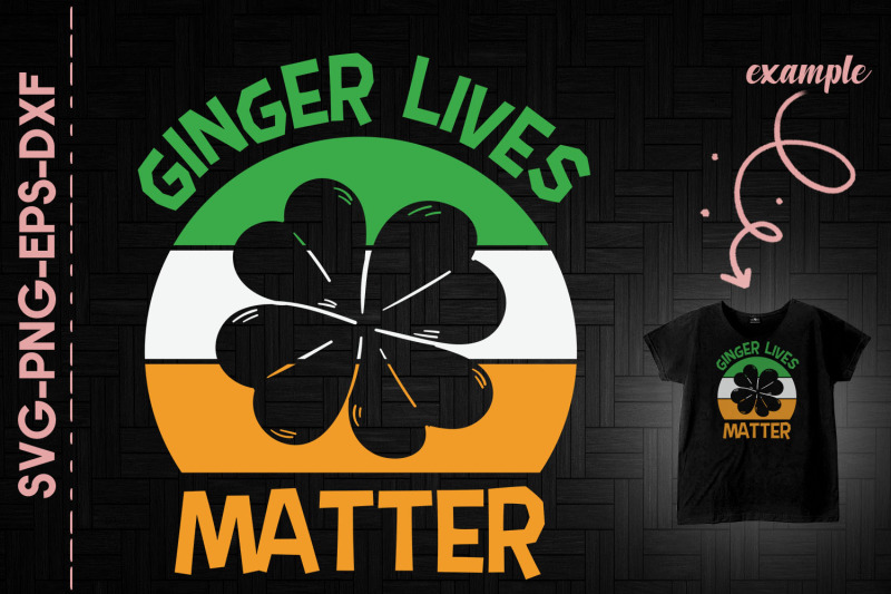 ginger-lives-matter-retro-irish-flag