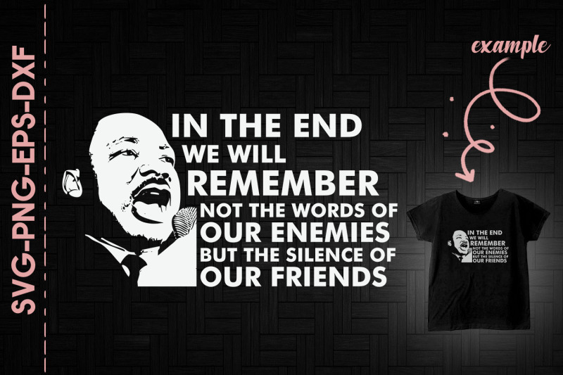 mlk-jr-remember-silence-of-friends-blm