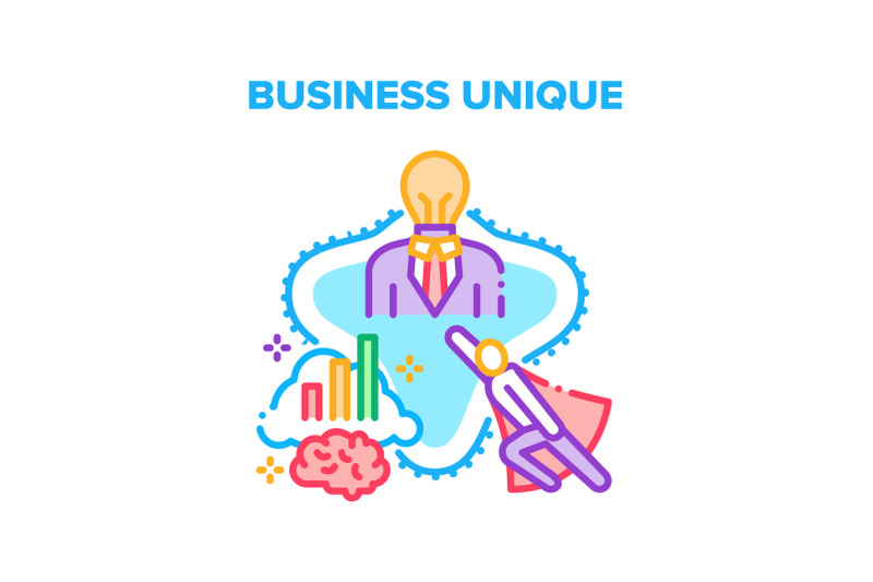 business-unique-success-idea-vector-concept-color