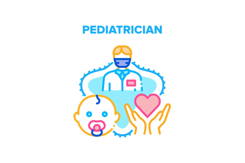 pediatrician-baby-treatment-vector-concept-color