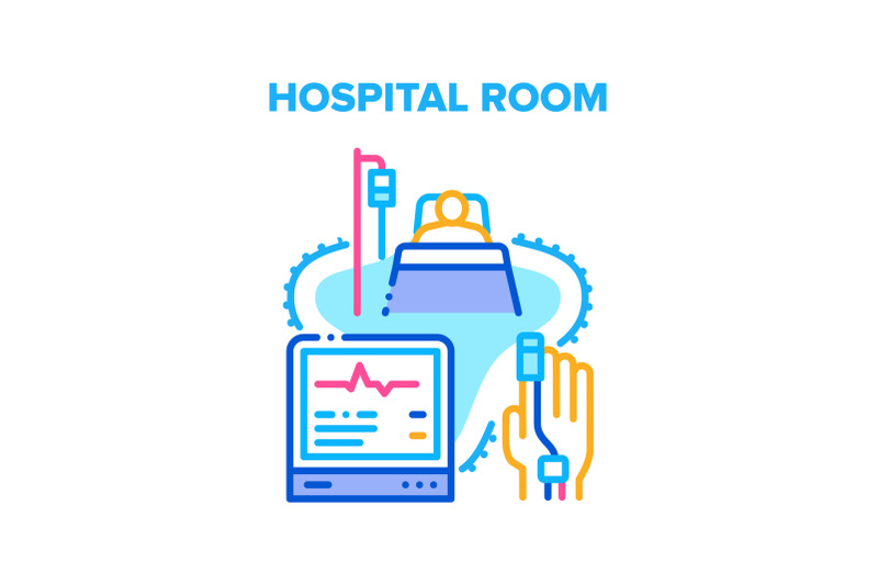 hospital-room-for-patient-vector-concept-color