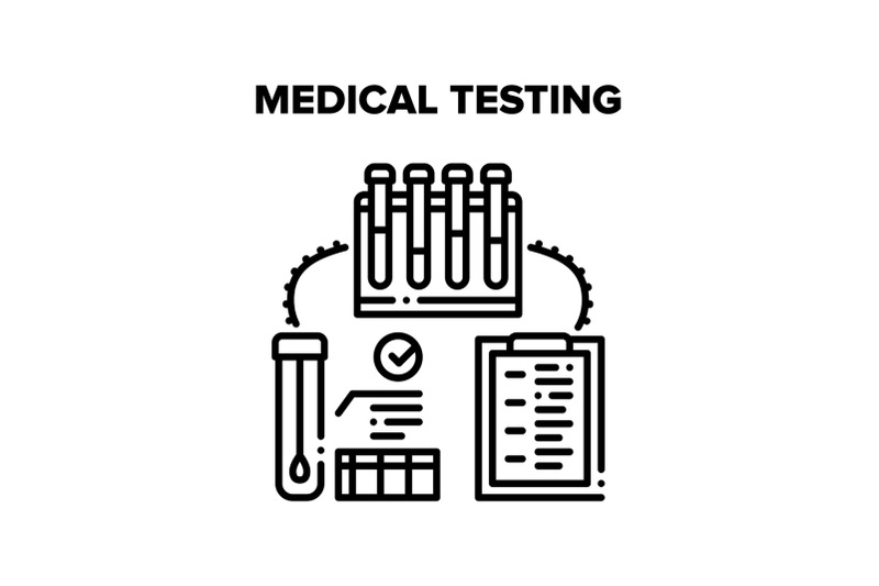 medical-testing-laboratory-vector-black-illustration