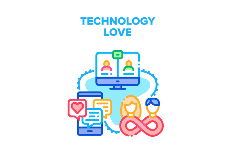 technology-love-relation-vector-concept-color