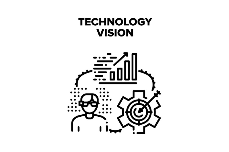 technology-vision-of-future-vector-black-illustration