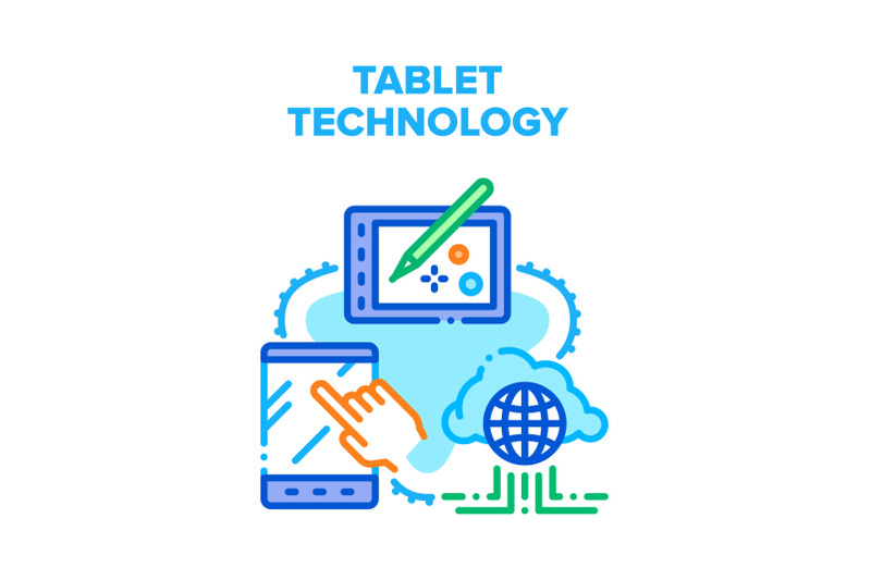 tablet-technology-device-vector-concept-color