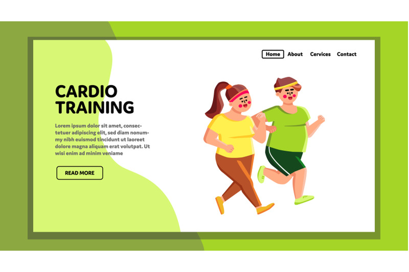 cardio-training-overweight-man-and-woman-vector