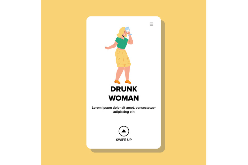 drunk-woman-drinking-alcoholic-beverage-vector