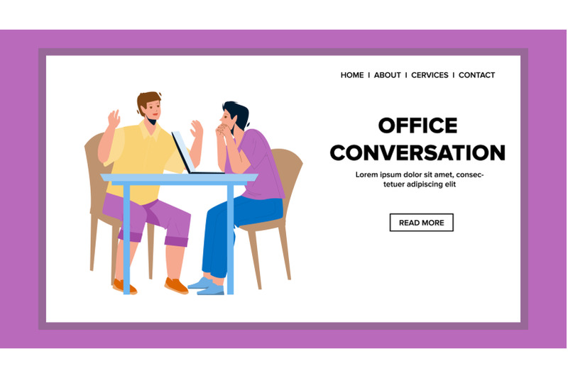 office-conversation-between-colleagues-vector