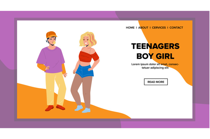 teenagers-boy-and-girl-in-school-together-vector