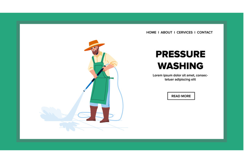 pressure-washing-backyard-brick-with-water-vector