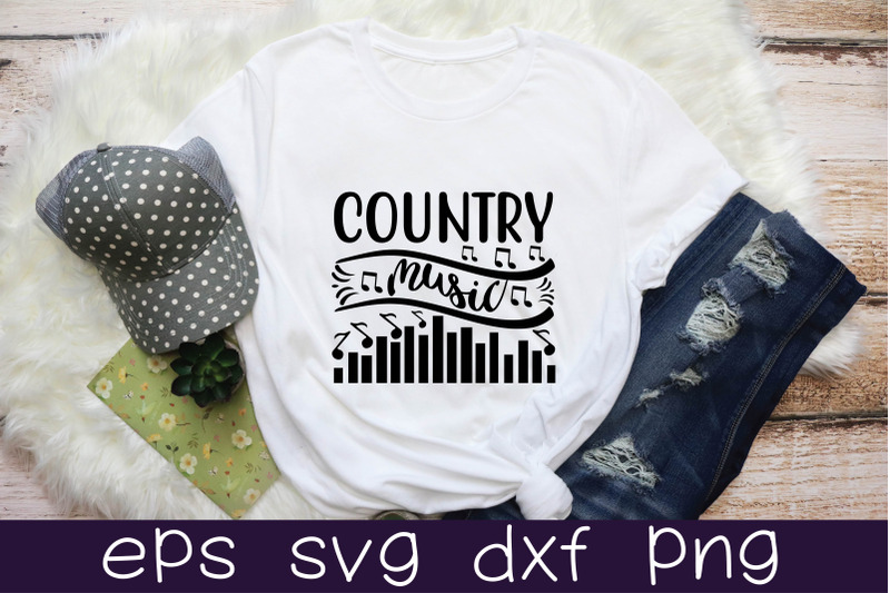 country-music-svg-design