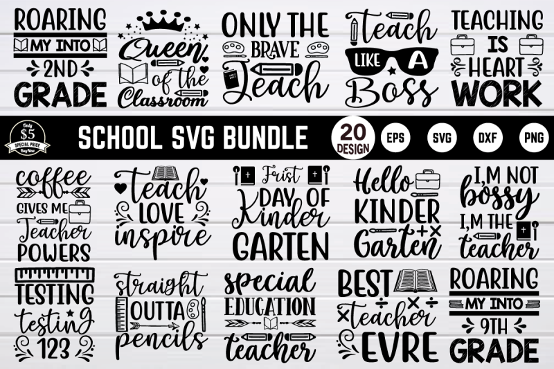 school-svg-bundle