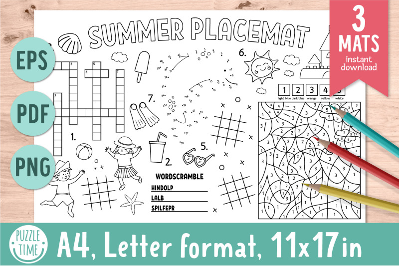 summer-activity-placemats