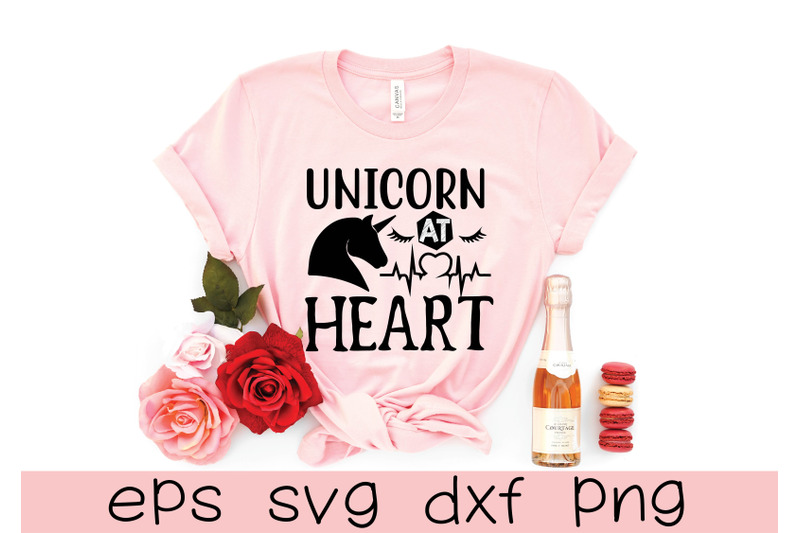 unicorn-at-heart-svg-design