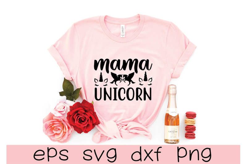 mama-unicorn-svg-design