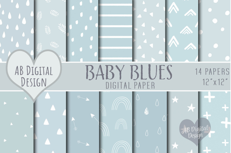 baby-blue-digital-paper-baby-boy-pastel-blue-baby-shower-scrapbook