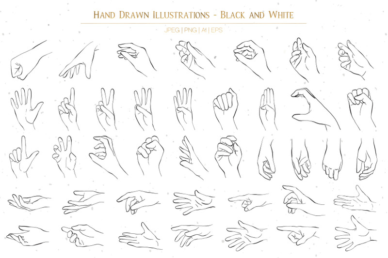 hand-gestures-illustrations
