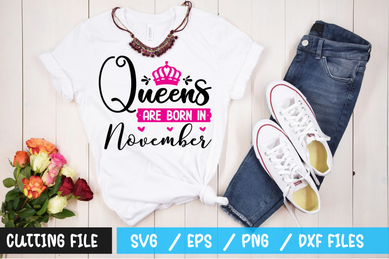 queens-are-born-in-november-svg