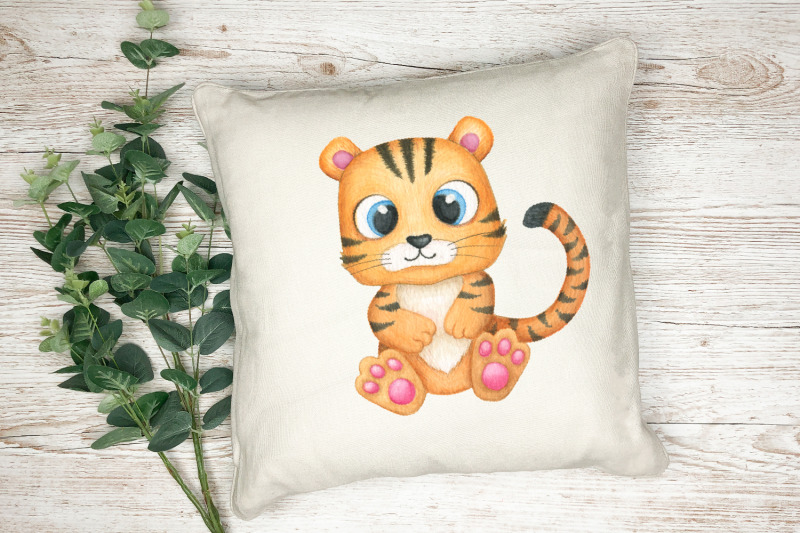 watercolor-clipart-cute-tiger-sublimation-animals-birthday